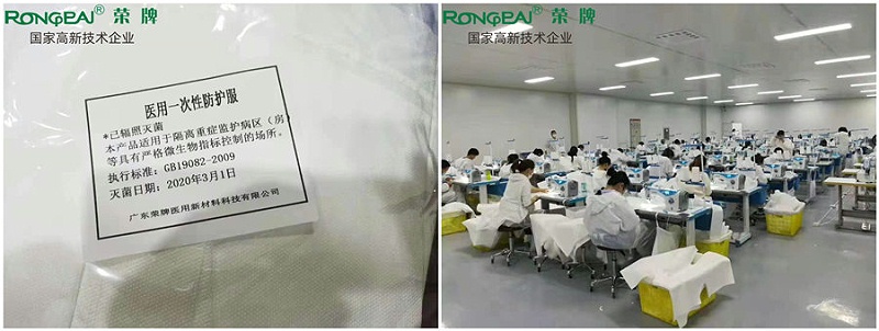 悟空体育医纺防护服